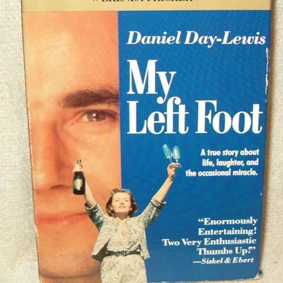 Vintage Movie, My Left Foot, Academy Award Winner, VCR Movie, Classic VHS Movie - Picture 4 of 6